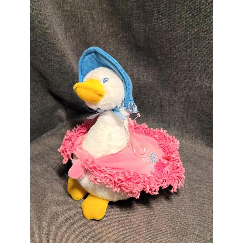 Peter Rabbit Beatrix Potter Jemima Puddleduck Plush Stuffed Animal 2008 7"